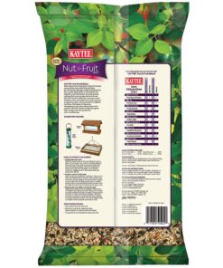 Alternative view of Kaytee Wild Bird Food Nut & Fruit Seed Blend For Cardinals, Chickadees, Nuthatches, Woodpeckers and Other Colorful Songbirds, 5 Pounds 5 Pound (Pack of 1)