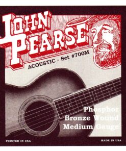 John Pearse 700M Phosphor Bronze Acoustic Guitar Strings None