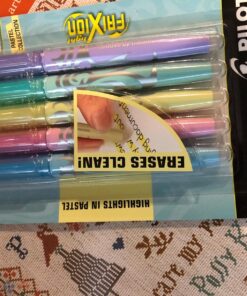Pilot, FriXion Light Pastel Erasable Highlighters, Chisel Tip, Pack of 5, Pastel Blue, Pink, Yellow, Green & Purple. 5-Pack 40 81cEYxcJAL 1