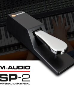 M-Audio SP-2 - Universal Sustain Pedal with Piano Style Action For MIDI Keyboards, Digital Pianos & More 33 81cEkFaOowL 2