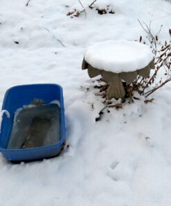 K&H Pet Products Perfect Bucket Heater w/ Cord Clip Gray 5" 80W 42 81cEwwDVGUL