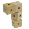 WIDU Magnetic Wooden Building Blocks, 4 Cube Pack 25 81cFBAgU4rL