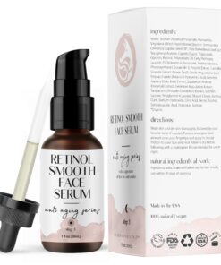 Retinol Face Serum - 3% Retinol - Anti Aging Night Serum - with Gotu Kola, Hyaluronic Acid, Horsetail Extract & Organic Jojoba Oil - 1oz by Foxbrim Naturals Retinol Serum 20 81cGHOQscL 1