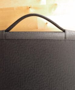 Case-it Executive Zippered Padfolio with Removable 3-Ring Binder and Letter Size Writing Pad, Black (PAD-40) Single PAD-40 70 81cH g8fGJL