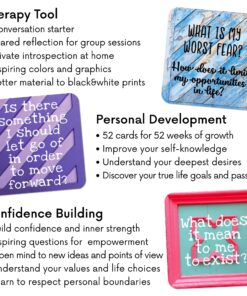 Sunny Present Empowering Questions Cards - 52 Cards for Mindfulness & Meditation, Writing, or Any Other Process You Choose - The Original Deck 18 81cI6NAkOiL