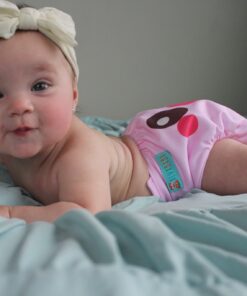 ALVABABY 6PCS Diaper Inserts Rayon from Bamboo Liners 5-Layers, Reusable/Water Absorbent for Cloth Diapers 6FMB 6 Pcs Rayon from Bamboo Insert 5-layers 18 81cIWQ9MqmL