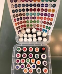 Aroma Designs Young Living Bottle Cap Stickers (Pack of 2) 16 81cJ ZY ZCL