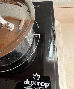 Duxtop 1800W Portable Induction Cooktop Countertop Burner, Black 9100MC/BT-M20B 46 81cKSqIekEL