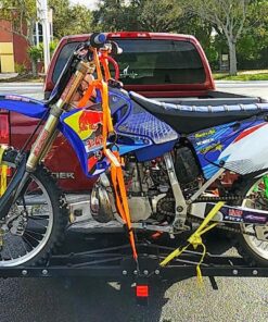 Cartman 6 Pack 1"x18" Soft Loop Motorcycle Tie Down Straps 3600lbs Load Capacity Tie-Down Loops for Secure Trailering of Bikes, ATV, Lawn Equipment, Orange 6pk Orange 32 81cKgqk6KdL