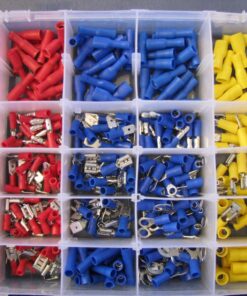 Nilight 540 PCS Electrical Connectors, Insulated Wire Terminals,Wire Connectors Spade Bullet Ring Connector Solderless Crimp Terminals Kit with 12 Size Assortment Terminal Set,2 Years Warranty 33 81cKiUq yL