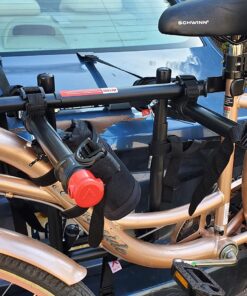 Allen Sports Crossbar for Transport on Step-Through Style Bikes Black Bicycle Cargo Rack 45 81cN0wmjWwL