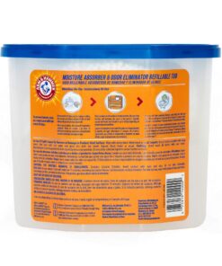 Arm & Hammer Fragrance Free Refillable Moisture Absorber and Odor Eliminator 14 oz. Tub 10 81cP8vMDaqL