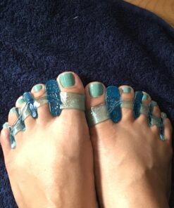 DR. JK- ToePal Gel Toe Separator, Narrow, 1 Pair, Toe Spacers, Toe Straightener, Hammer Toe Straightener, Toe Spreader, Toe Stretcher, Toe Corrector for Women and Men, Bunion Corrector 20 81cPwCQY JL