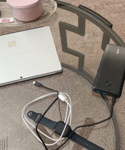 Anker Power Bank, 25,600mAh Portable Charger 87W Bundle with 65W USB-C Wall Charger, Works for MacBook Pro, Dell XPS, Microsoft, Pixelbook, iPhone 13 series, Samsung, iPad Pro, and More 59 81cRWJvqCL