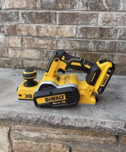 DEWALT 20V MAX Planer, 30,000 Cuts Per Minute, 2 mm Cut Depth, Brushless Motor, Bare Tool Only (DCP580B) Planer Only 50 81cRhB1BIL