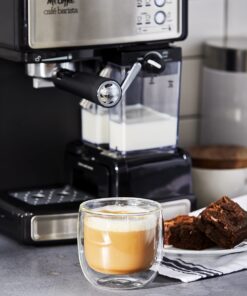 Mr. Coffee Espresso and Cappuccino Machine, Programmable Coffee Maker with Automatic Milk Frother and 15-Bar Pump, Stainless Steel,Silver 32 81cTAfg8sxL