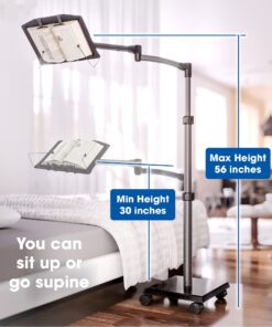 LEVO Hands Free Book Stand for Hard Covers, Paperbacks, CookBooks, TextBooks, Magazines 28 81cTCle2roL