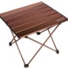 TREKOLOGY Medium Aluminum Camping Table Brown Foldable Portable 47 81cUDGmB8gL