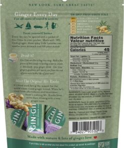 Alternative view of The Ginger People Gin Gins Original Chewy Ginger Candy 3 Oz (pack of 2)