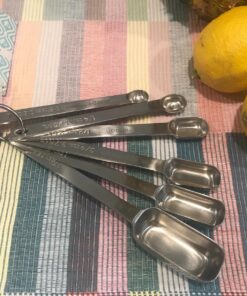 Stainless Steel Measuring Cups & Spoons Set - Heavy Duty, Stackable 13-Piece Set - Dry Foods, Liquids, Dishwasher-safe - Professional Metal Kitchen Utensils By Morgenhaan 13-Piece Baker's Bliss Kit 52 81cVCjeG8FL 1