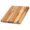 TeakHaus Edge Grain Carving Board w/Hand Grip (Rectangle) | 24" x 18" x 1.5" 24 x 18 x 1.5 Without Juice Groove 39 81cVc6PBoQL