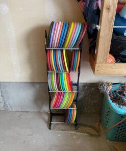 Atlantic Mitsu 5-Tier Portable Media Storage Rack – Protects & Organizes Prized Music, Movie & Video Games Collections, PN 64835195 in Smoke Media Rack 53 81cW9lhafzL 1