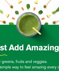 Amazing Grass Wheat Grass Powder: 100% Whole-Leaf Wheat Grass Powder for Energy, Detox & Immunity Support, Chlorophyll Providing Greens, 60 Servings 60 Servings (Pack of 1) 12 81cXOExYuvL