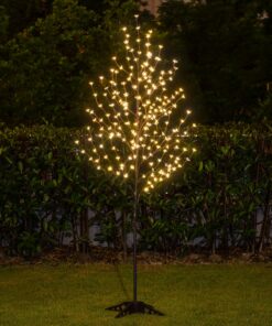 Alternative view of LIGHTSHARE 6.5 feet 208L LED Lighted Cherry Blossom Tree, Warm White, Decorate Home Garden, Spring, Summer, Wedding, Birthday, Christmas Holiday, Party, for Indoor and Outdoor Use Contemporary