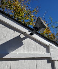 Brightech Ambience Pro Solar Powered Outdoor String Lights, 27 ftCommercial Grade Waterproof Patio Lights, 12 Edison Bulbs, Shatterproof LED Solar Christmas String Lights - 1W LED, Soft White 27 Feet 32 81cZ Y442zL