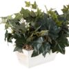 Nearly Natural 6715 14in. Ivy with White Wash Planter Silk Plant 30 81cZxZG1FlS