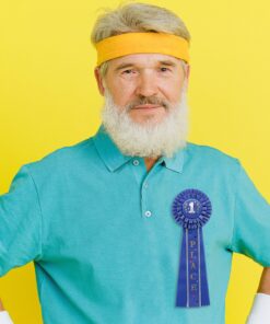 Beistle 1st Place Deluxe Rosette, (1 Count), 4.5 Inches by 13.5 Inches 12 81cbCkgRroL