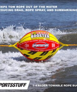 Sportsstuff Booster Ball, Towable Tube Rope Performance Ball Dimensions inflated (38in x 28in) deflated (45in x 36in) 17 81cbOE6xIL
