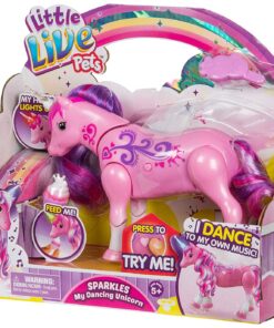 Little Live Pets - Sparkles My Dancing Interactive Unicorn | Dances & Lights to Music - Engaging Fun - Batteries Included | For Ages 5+ 38 81cbljlgNfL