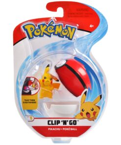 Alternative view of Pokémon Clip 'N' Go - Pikachu #5 & Poke Ball