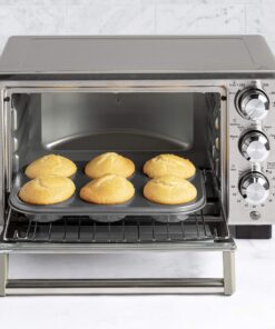 Ecolution EIOGY-1204 Toaster Oven Bakeware 4Piece Set | Nonstick Heavy Duty Carbon Steel,Gray Gray 34 81cd6qVxMoL