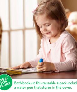 Alternative view of Melissa & Doug On the Go Water Wow! Reusable Water-Reveal Activity Pads, 2-pk, Vehicles, Animals - Party Favors, Stocking Stuffers, Travel Toys For Toddlers, Mess Free Coloring Books For Kids Ages 3+ Bundle: Vehicles, Animals