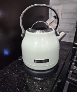 KitchenAid KEK1222PT 1.25-Liter Electric Kettle - Pistachio Small 1.25 Liter Pistashio 26 81cdSSsNv1L