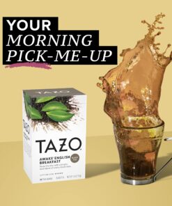 TAZO Tea Bags, English Breakfast Tea, 20 Count (Pack of 6) 10 81cgAv20SPL