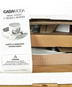 Casa Moda S'Mores Maker with Ceramic Round Tray 12 81cghaOnxvL