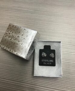 Sterling Silver Rose Flower Stud Earrings - 7mm Rhodium Plated 43 81cj2gTgAyL