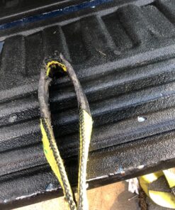 Motormic Tow Strap Recovery Kit – 3" x 30ft (30,000 lbs.) Rope + 2" Shackle Hitch Receiver + 5/8" Locking Pin + 3/4" D Ring Shackles with Safety Ring + Heavy Duty Bag - Off Road Pick Up Towing Complete Recovery Strap Kit 38 81ckcCTJa6L