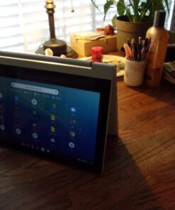 Lenovo Chromebook C330 2-in-1 Convertible Laptop, 11.6" HD Display, MediaTek MT8173C, 4GB RAM, 64GB Storage, Chrome OS, Blizzard White 36 81clYrj8GML