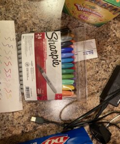 Sharpie 75846 Permanent Markers, Fine Point, Assorted Colors, 24-Count 24 Count (Pack of 1) 34 81clvwFKchL