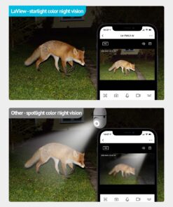 LaView 4MP Bulb Security Camera 2.4GHz,360° 2K Security Cameras Wireless Outdoor Indoor Full Color Day and Night, Motion Detection, Audible Alarm, Easy Installation, Compatible with Alexa White 26 81cm8IIWmlL