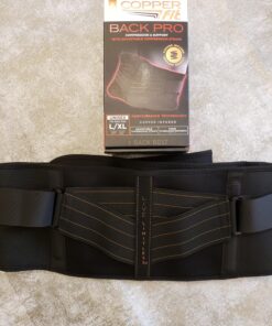 Copper Fit Advanced Back Pro Belt Compression Brace, Large/X-Large 15 81cmRkz1ML
