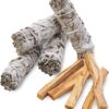 JL Local Smudge Kit Refill - White Sage & Palo Santo for Smudging, Healing, Purifying, Meditating & Incense 31 81cp otn3L