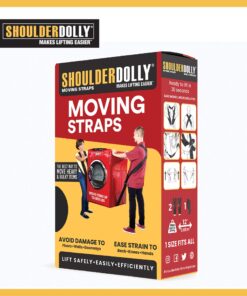 Shoulder Dolly Moving Straps - Lifting Strap for 2 Movers - Move, Lift, Carry, And Secure Furniture, Appliances, Heavy, Bulky Objects Safely, Efficiently, More Easily Like The Pros - LD1000 Basic 30 81cp5CixzoL