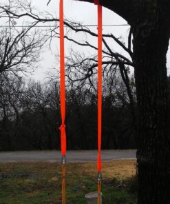 Tree Swing Hanging kit Straps, (Set of 2) Extra Long 10tf Each. Super Strong 5,000lbs + 2 Carabiners. for Swing Sets, Web Swings, Hammock & Tire Swing 48 81cqOPkaE8L
