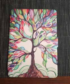 Fintie Slimshell Case for 6" Kindle Paperwhite 2012-2017 (Model No. EY21 & DP75SDI) - Lightweight Protective Cover with Auto Sleep/Wake (Not Fit Paperwhite 10th & 11th Gen), Love Tree 55 81cqcXISl4L 1