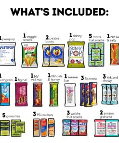 CRAVEBOX Healthy Snack Box (35 Count) Valentines Variety Pack Care Package Gift Basket Kid Men Women Adult Nuts Fruit Nutrition Assortment College 22 81crcGEmfiL